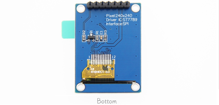 1.3寸ips1.3寸TFT显示屏液晶屏模块1.3寸st7789ips显示屏1.3LCD屏