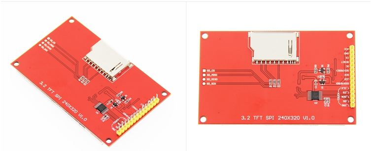 3.2寸液晶屏模块 ILI9325驱动240x320分辨率 SPI串口屏触摸显示屏