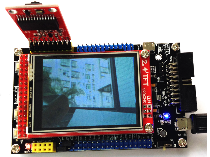 STM32F103RBT6开发板 OV7670摄像头模块FIFO30W