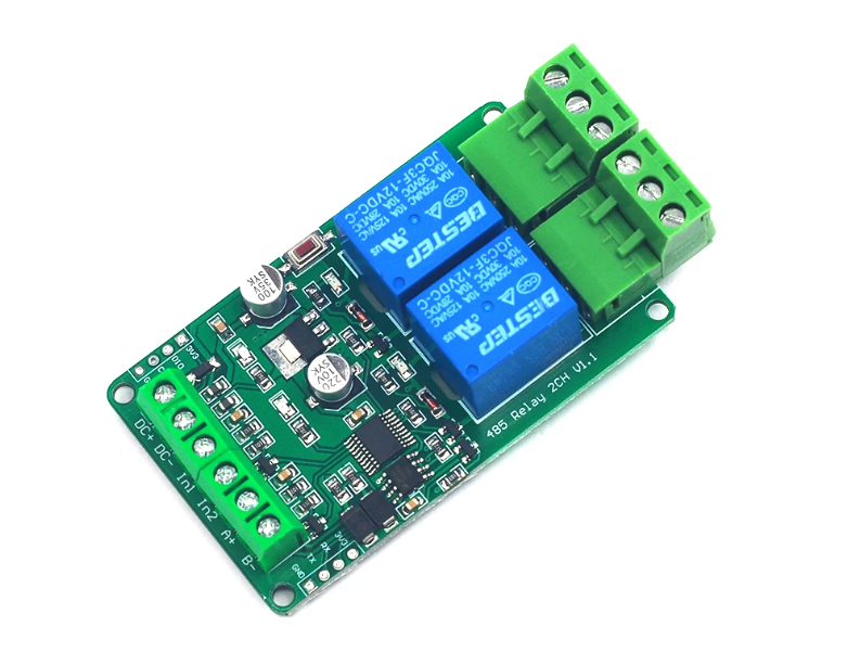 485 2路继电器模块（5V）