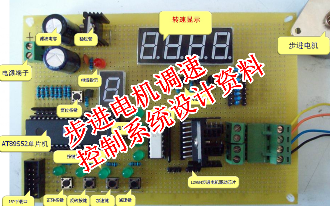 步进电机调速控制系统设计资料